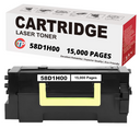 Compatible Lexmark 58D1H00 High Yield Black Toner Cartridge, Remanufactured, 15,000 pages