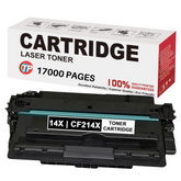 Compatible HP CF214X, 14X Toner Cartridge Black 17000 Pages
