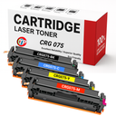 Compatible Canon 075, CRG075, CRG-075 Toner Cartridges BCYM Value Pack