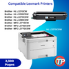 Compatible Brother TN227 Black Toner Cartridge With Chip 3000 Pages