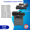 Compatible Brother TN-880 Toner Cartridge 12K 2 Pack