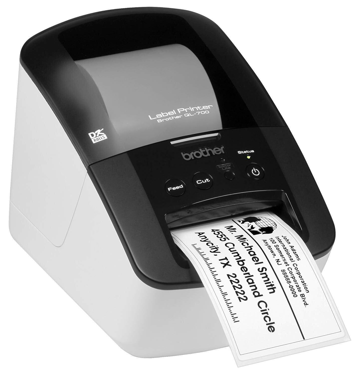 Brother QL-600 Direct Thermal Printer Monochrome Label Print – Toner  Parts