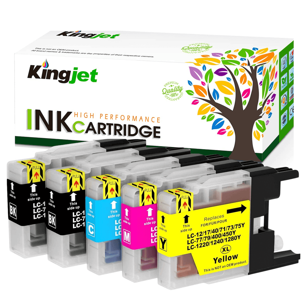 Compatible Brother LC79, LC-79 Ink Cartridge BCYM Value Pack