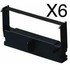 Compatible Epson ERC32BK ERC-32BK Ribbon Black 6 Pack