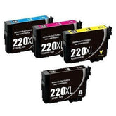Compatible Epson T220XL Ink Cartridge BCYM Value Pack