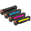 Compatible HP 131X CF210X CF211A CF212A CF213A Toner Cartridges Value Pack