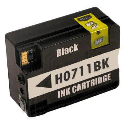 Compatible HP 711 CZ133A Ink Cartridge Black 80ml – Toner Parts Compatible HP 711 CZ133A Ink Cartridge Black 80ml – Toner Parts
