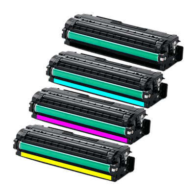 Compatible Samsung CLT-506 Toner Cartridges BCYM Value Pack