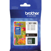 OEM Brother LC3011BK Ink Cartridge Black 200 Pages