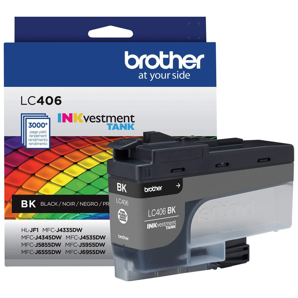 OEM Brother LC406BK Ink Cartridge Black 3K