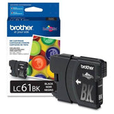 OEM Brother LC61BK LC61BKS Ink Cartridge Black 450