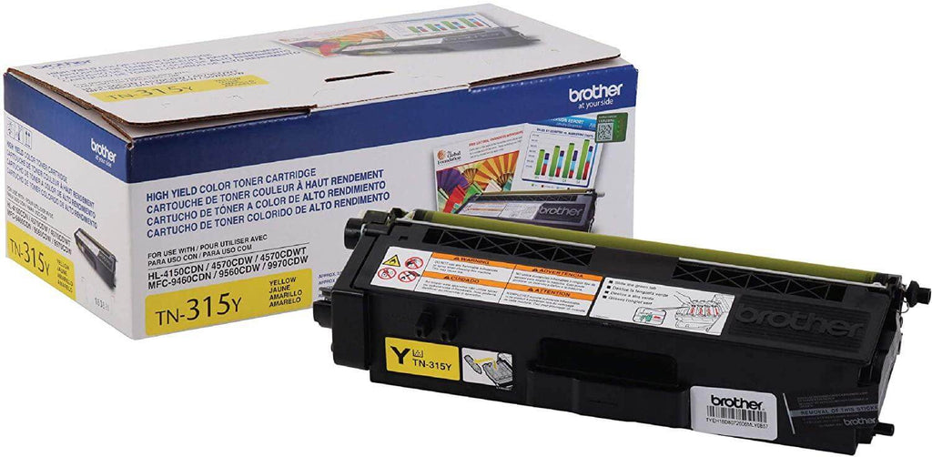 OEM Brother TN315Y TN-315Y Toner Cartridge Yellow 3.5K