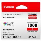 OEM Canon 0554C002 PFI-1000 Ink Cartridge Red 80ml