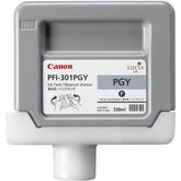 OEM Canon 1496B001, PFI-301PGY Ink Cartridge Photo Gray - 330ml