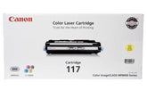 OEM Canon 2575B001AA, 117 Toner Cartridge For ImageCLASS MF8450 Yellow - 4K