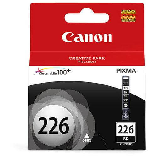 OEM Canon 4546B001, (CLI-226bk) Black Dye Ink Tank
