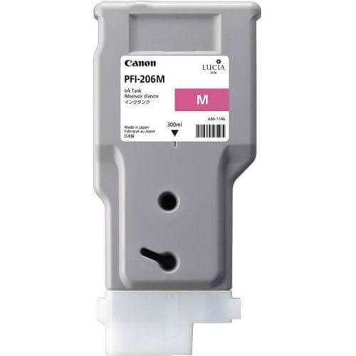 OEM Canon 5305B001 PFI-206M Ink Cartridge Magenta 300ml