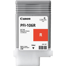 OEM Canon 6627B001 PFI-106R Ink Cartridge Red 130ml