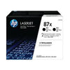 OEM HP CF287XD 87X Toner Cartridge Black 18K 2 Pack