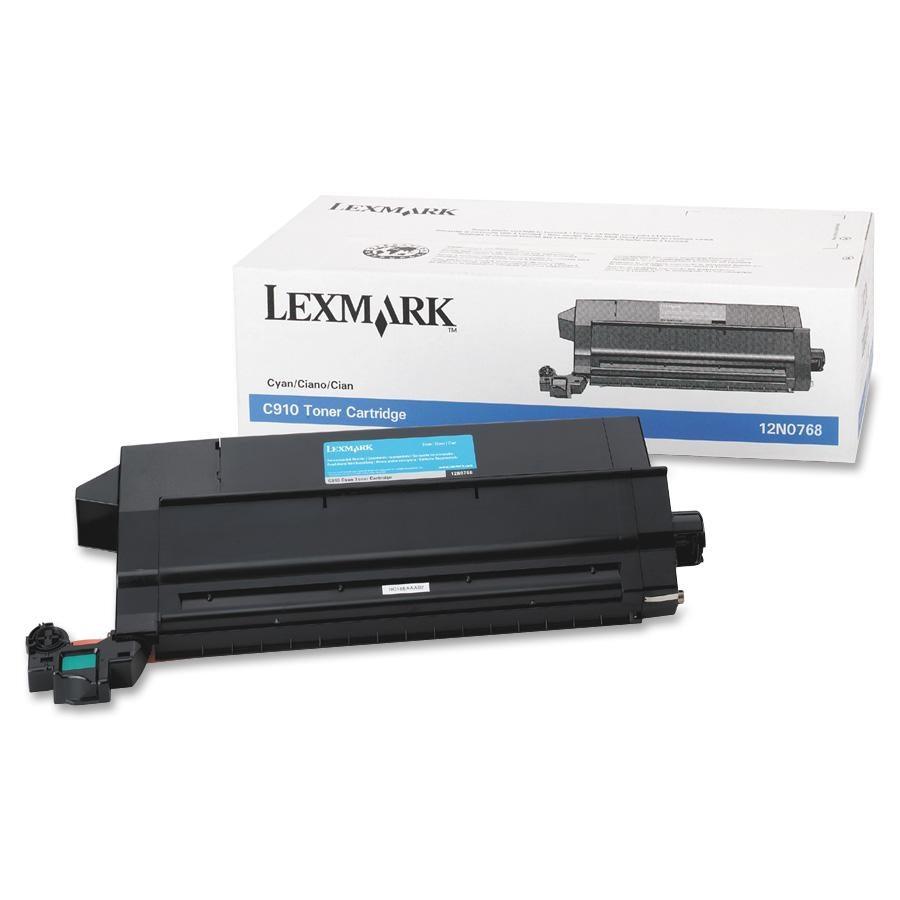 OEM Lexmark 12N0768 Toner Cartridge Cyan 14K