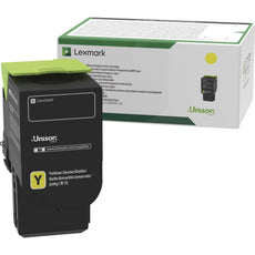 OEM Lexmark C231HY0 Laser Toner Cartridge Yellow 2.3K Return Program