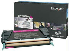 OEM Lexmark C736H2MG Toner Cartridge Magenta 10K High Yield