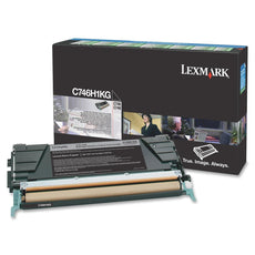 OEM Lexmark C746H1KG Toner Cartridge Black 12K Return Program
