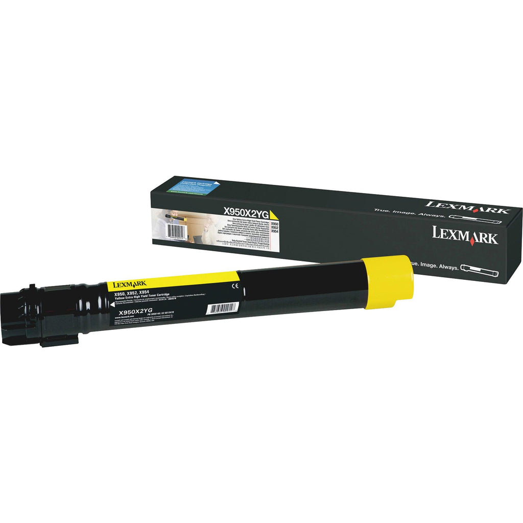 OEM Lexmark X950X2YG Toner Cartridge Yellow 22K High Yield