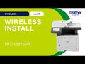 Brother MFC-L5915DW Business Monochrome Laser All-in-One Printer, Copier, Scan