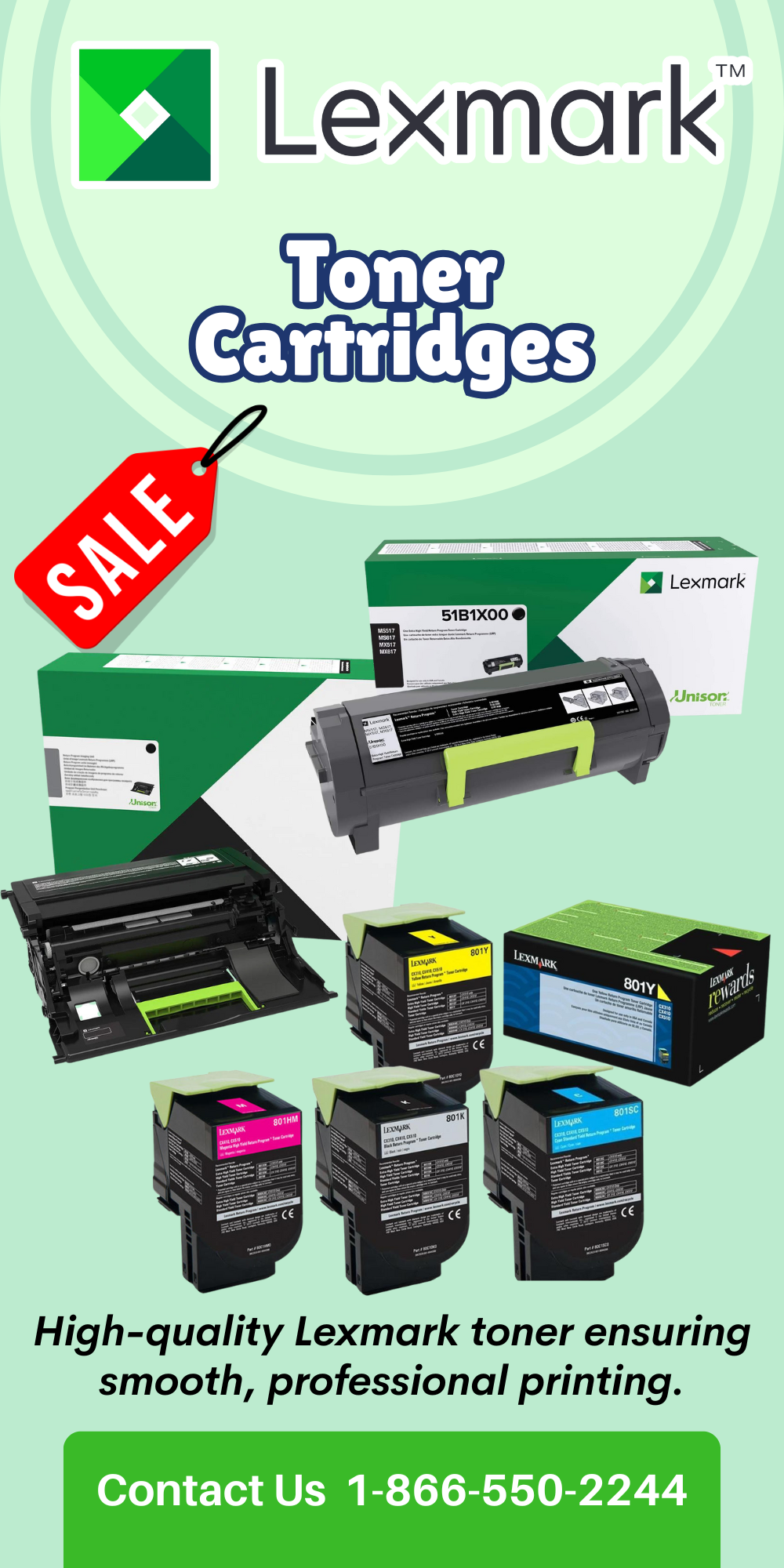 All OEM Lexmark Toners