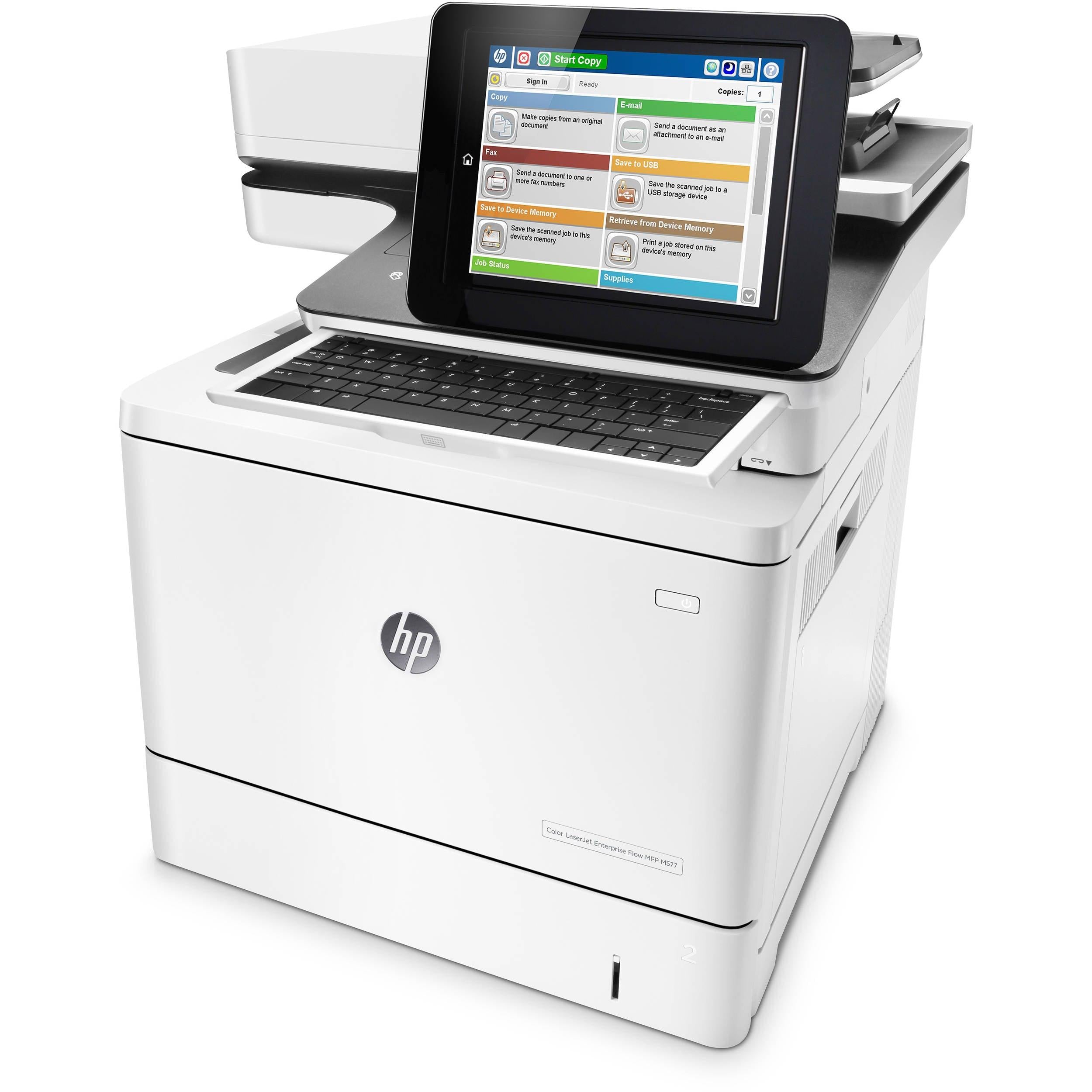HP > Color LaserJet Enterprise Flow > MFP M578e