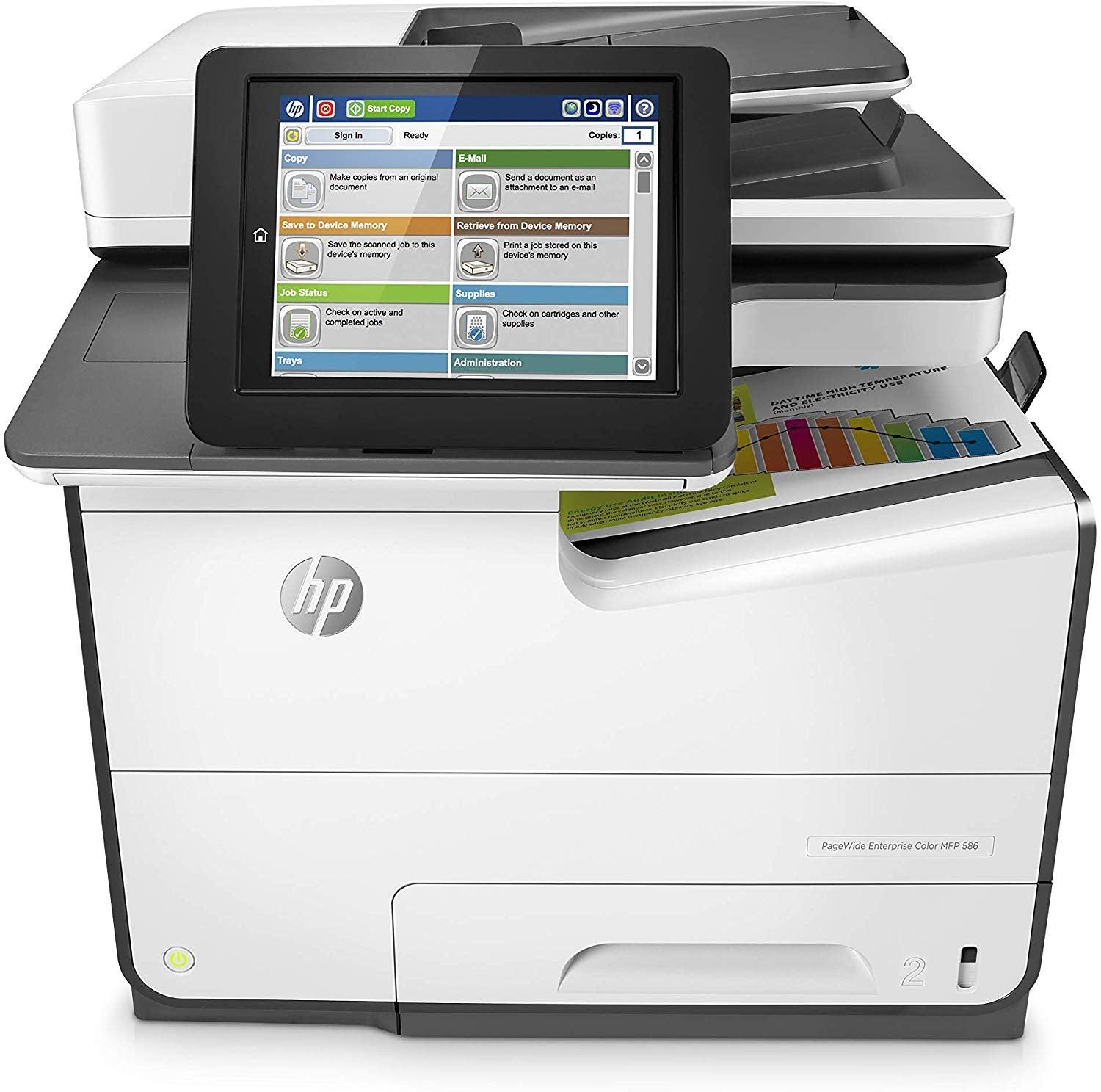 HP PW Ent. Color 586dn MFP