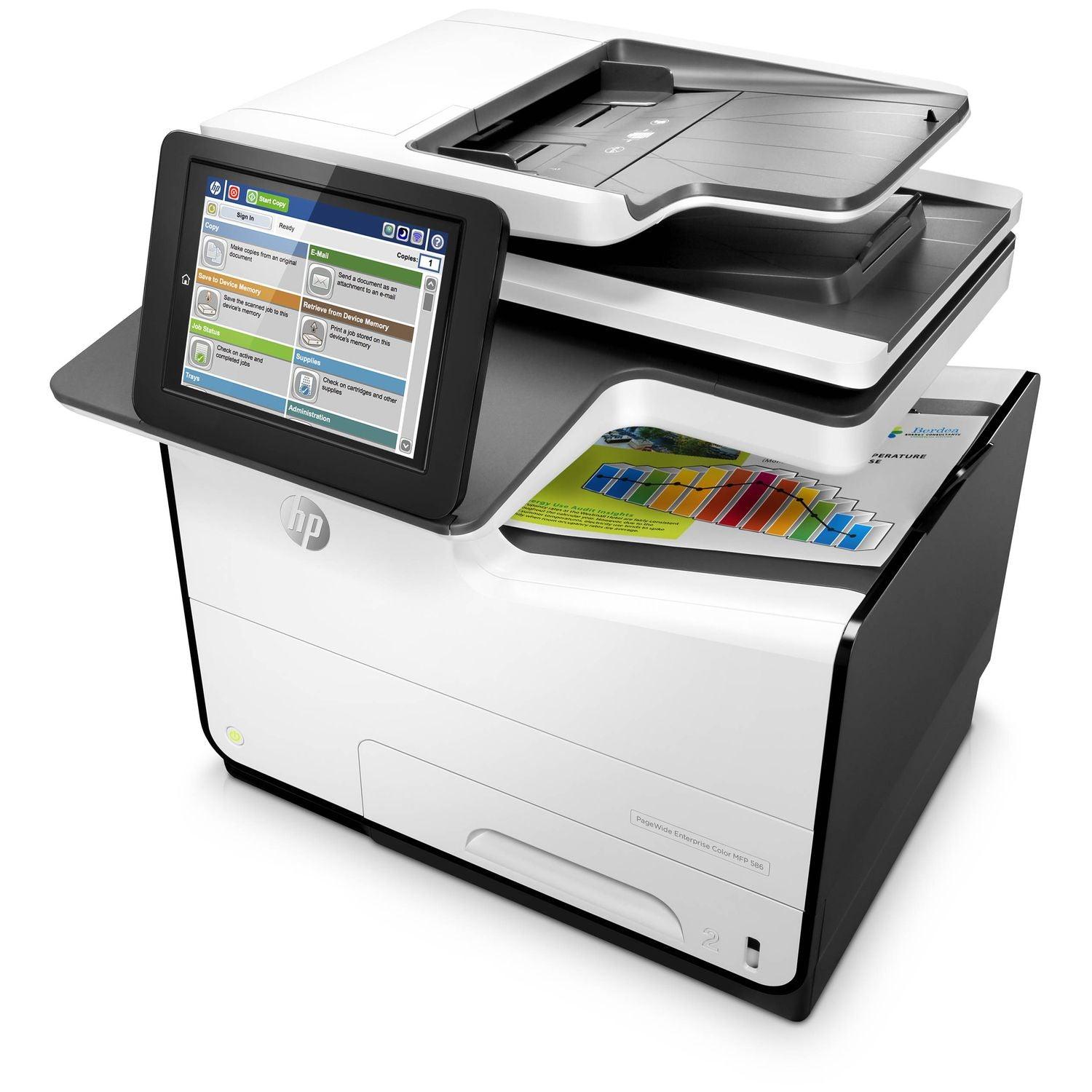 HP PW Ent. Color 586f MFP