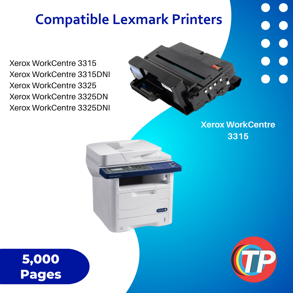 Compatible Xerox 106R02311 Toner Cartridge for Xerox WorkCentre 3315, 3325 - 5K