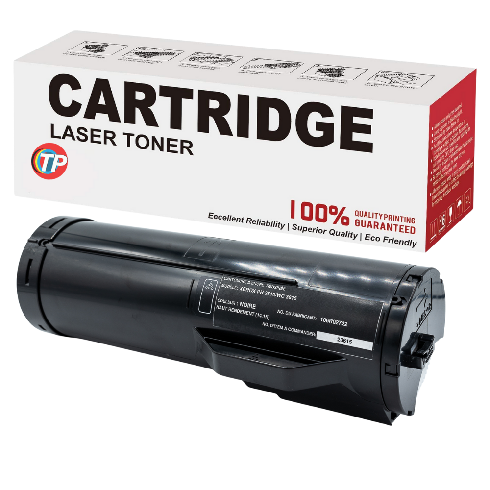 Compatible Xerox 106R02722, Phaser 3610, WorkCentre 3615 Toner Cartridge Black 14K