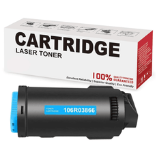 Compatible Xerox 106R03866, C500, C505 Toner Cartridge Cyan 9000 Pages