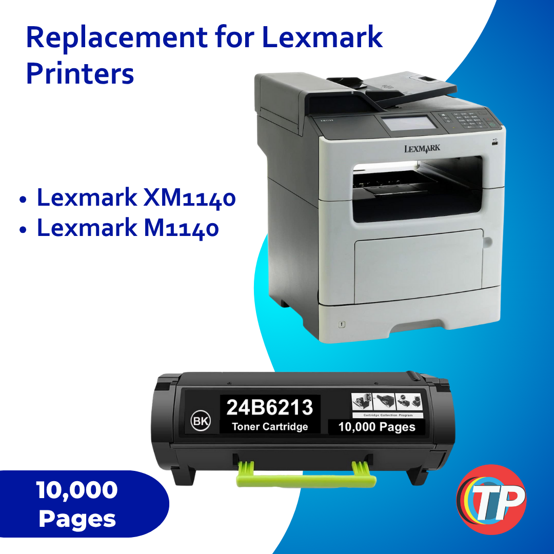 Compatible Lexmark 24B6213, XM1140 Toner Cartridge 10000 Pages