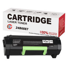Compatible Lexmark 24B6887 Toner Cartridge Black 21000 Pages