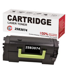 Compatible Lexmark 25B3074 Toner Cartridge – Black, 45,000 Pages