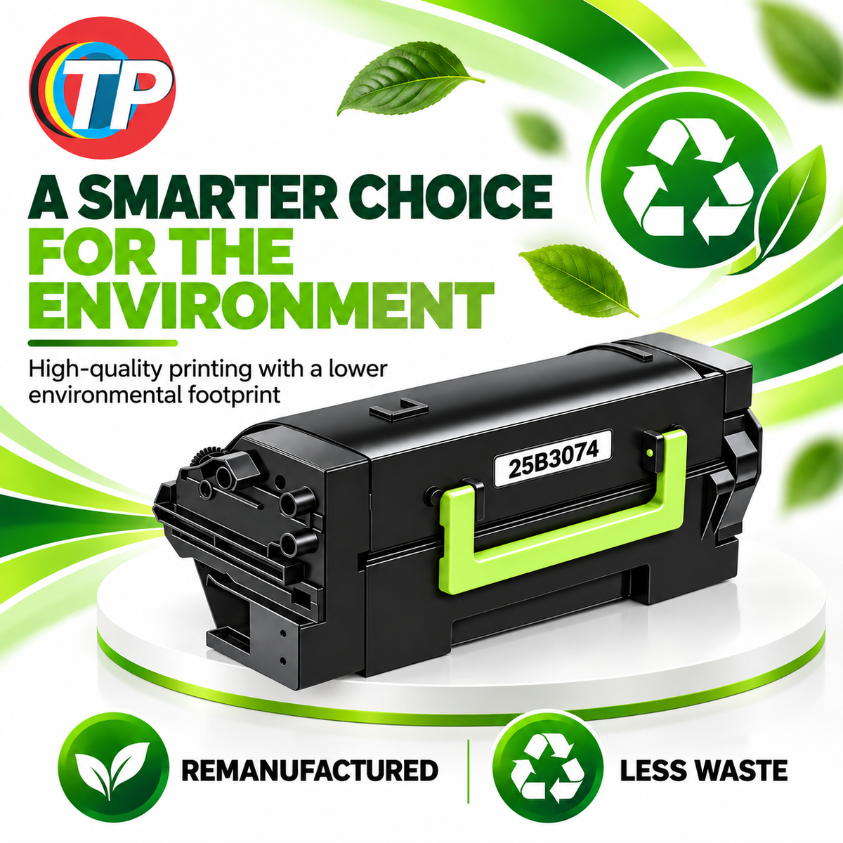 Compatible Lexmark 25B3074 Toner Cartridge Black 45000 Pages