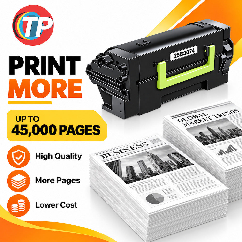 Compatible Lexmark 25B3074 Toner Cartridge Black 45000 Pages