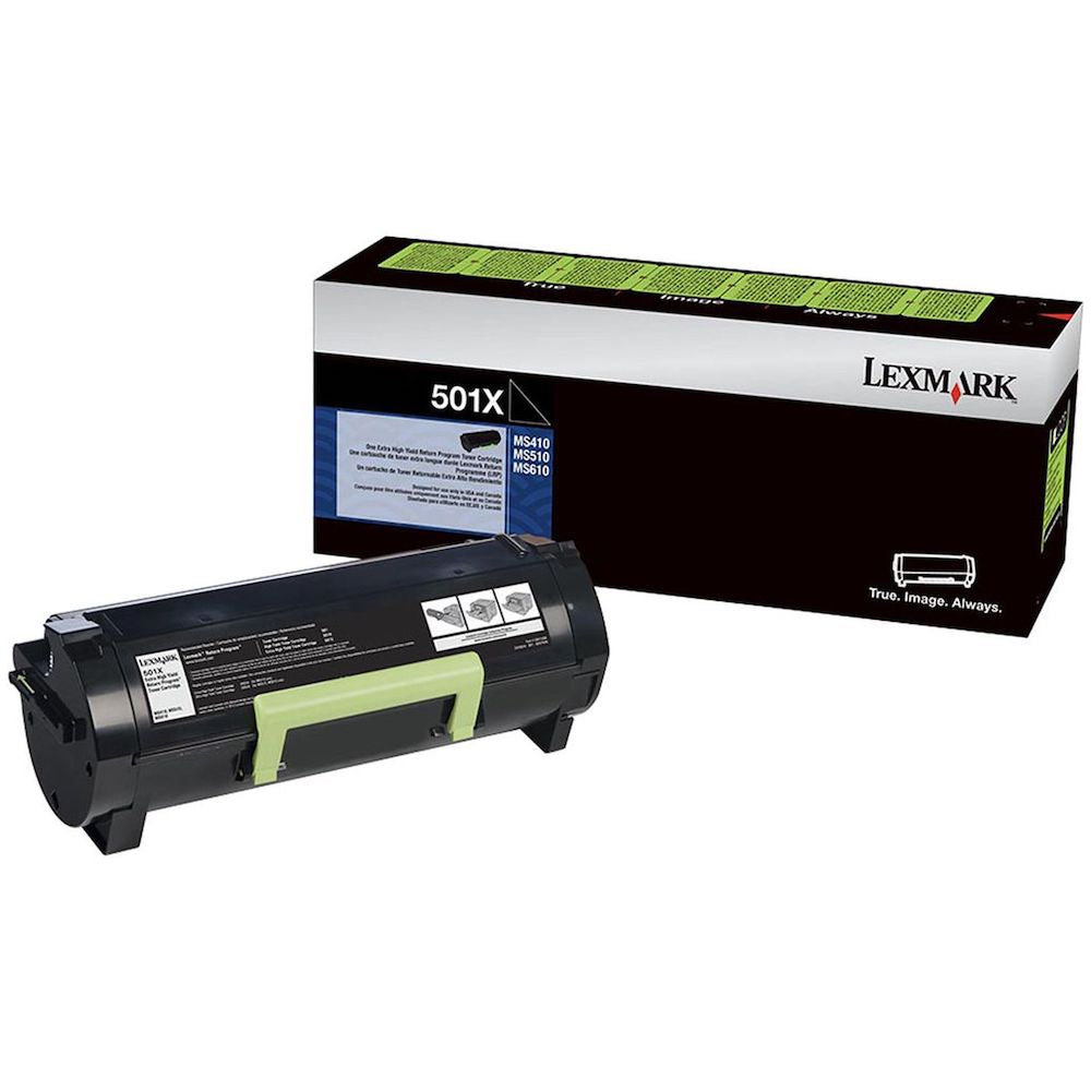 OEM Lexmark 50F1X00 Toner Cartridge Black 10K Return Program