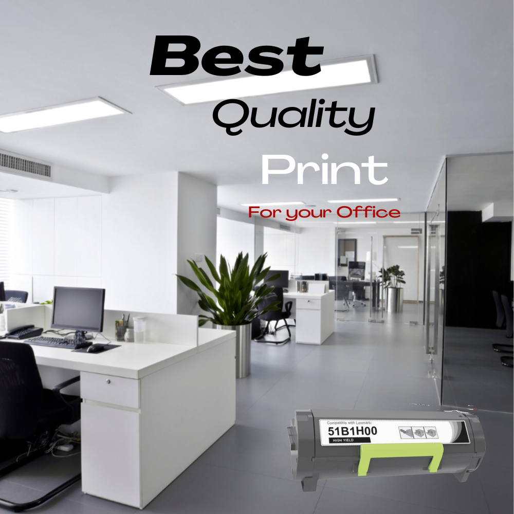 Compatible Lexmark 51B1H00, 511X Toner Cartridge For MS417, MS517, MS617, MX417, MX517, MX617 - 8.5K