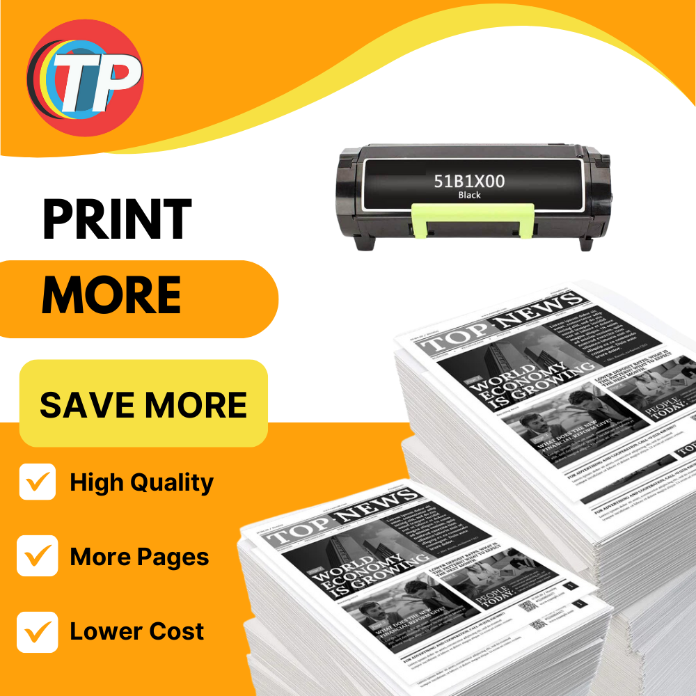 Compatible Lexmark 51B1X00 Toner Cartridge For MS517, MS617, MX517, MX617 - 20K