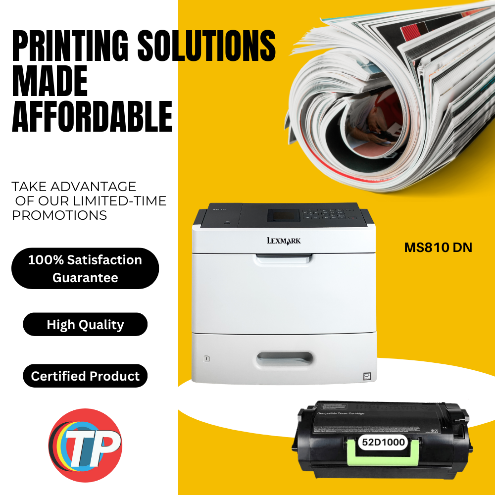 Compatible Lexmark 52D1000 Toner Cartridge For MS710, MS711, MS810, MS811, MS812 - 6K