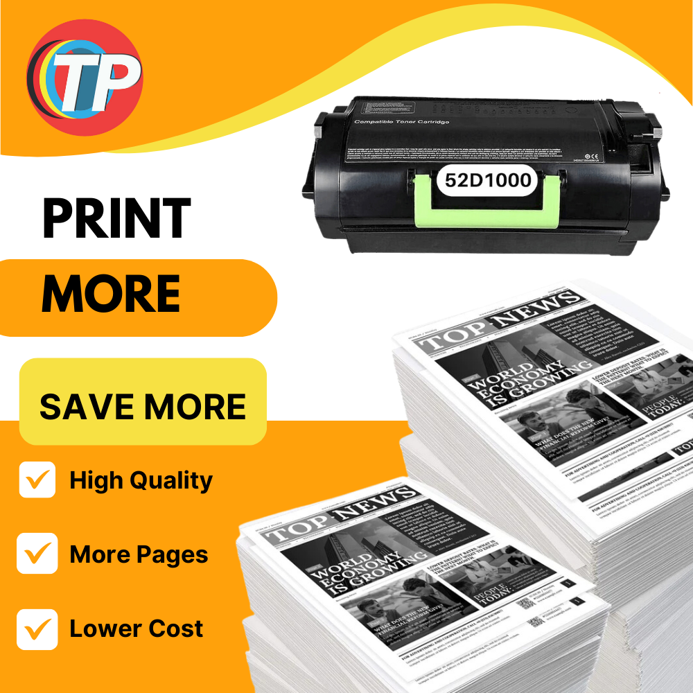 Compatible Lexmark 52D1000 Toner Cartridge For MS710, MS711, MS810, MS811, MS812 - 6K