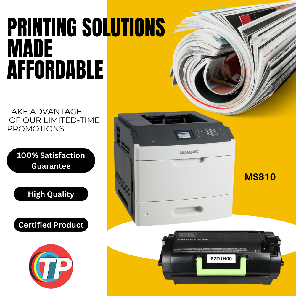 Compatible Lexmark 52D1H00, 521H Toner Cartridge For MS710, MS711, MS810, MS811, MS812 - 25K