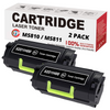 Compatible Lexmark 52D1H00, 521H Cartridge For MS710, MS711, MS810, MS811, MS812 - 2 Pack