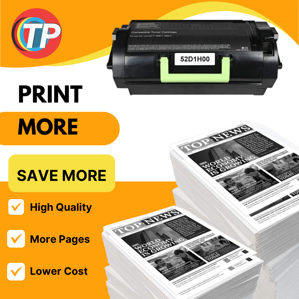 Compatible Lexmark 52D1H00, 521H Toner Cartridge For MS710, MS711, MS810, MS811, MS812 - 25K