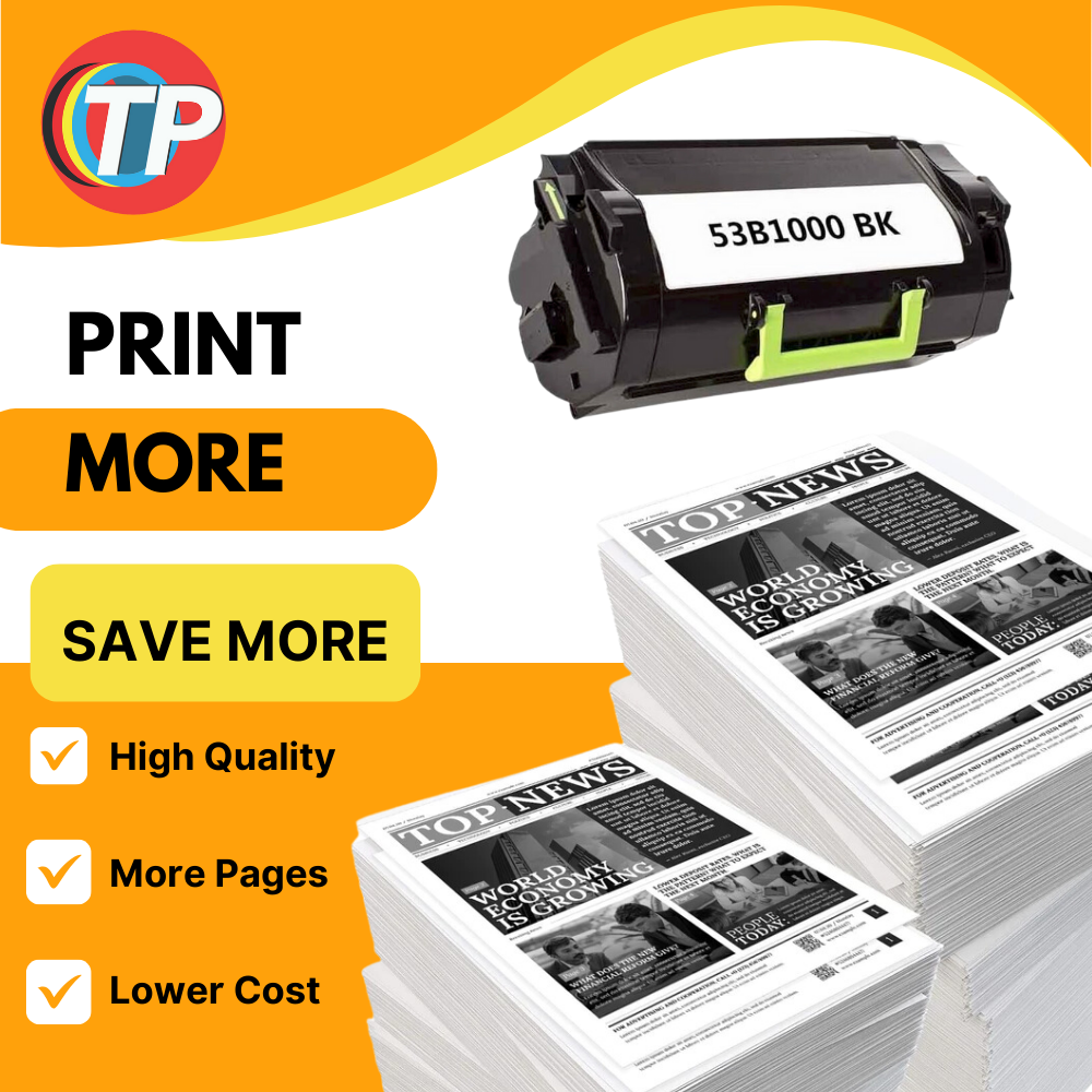 Compatible Lexmark 53B1000 Toner Cartridge For MS817, MS818 - 11,000 Pages